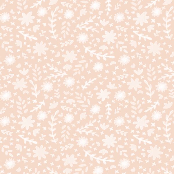 Sweet Florals in Shell
