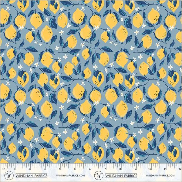 Lemons in Sea Blue