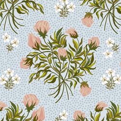 Botticelli Bouquet in Wind