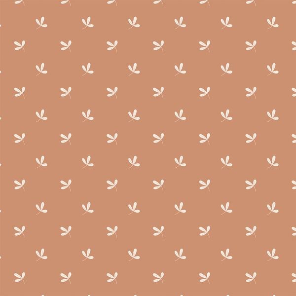Simple Leaf in Warm Chestnut