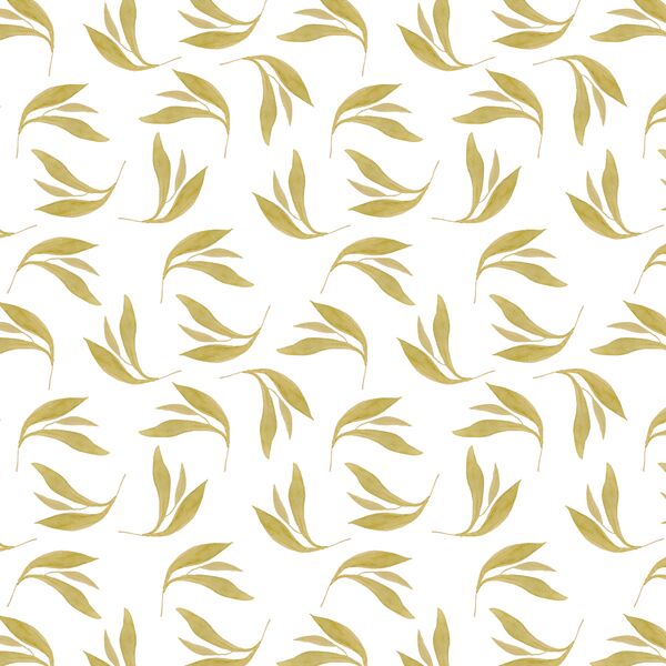 Big Wilderness Branches in Chartreuse Gold