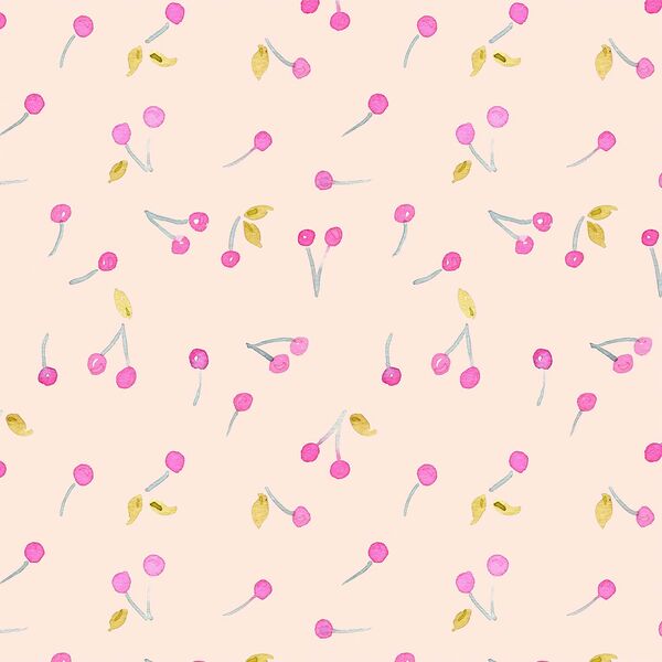 Ice Cream Cherry in Peach Swirl