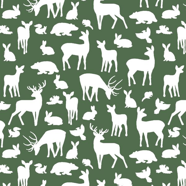 Forest Friends in Kale