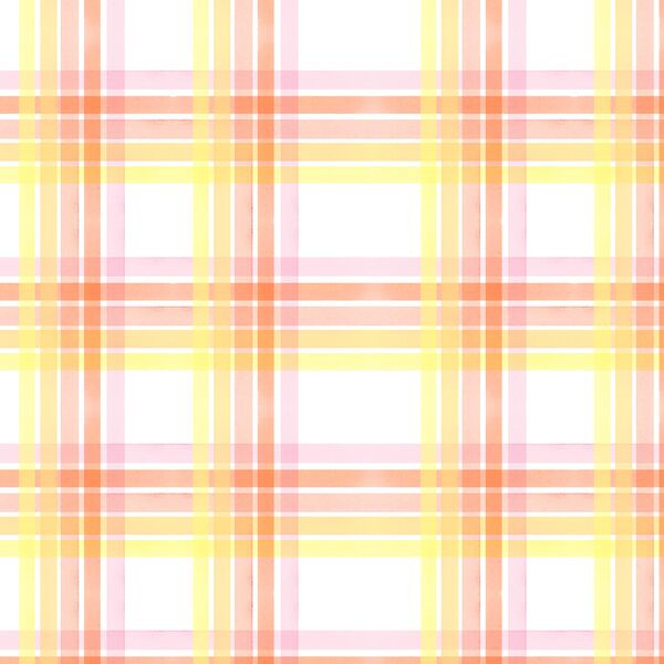Sunrise Plaid in Mellow Yellow