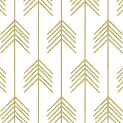 Vanes in Brass on White