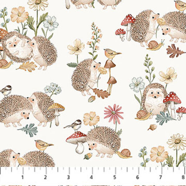 Feature Hedgehog in Cream Multi