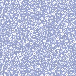 Tea Party Calico in Sky Blue