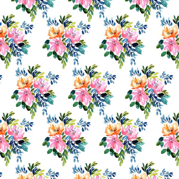 Tropical Bouquet in White