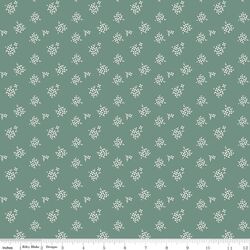 Ditsy in Aqua