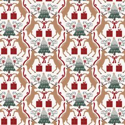 Tree Lighting in Red Velvet