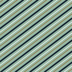 Summer Stripe in Leaf Green