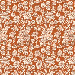 Little Handpicked Daisies in Rust