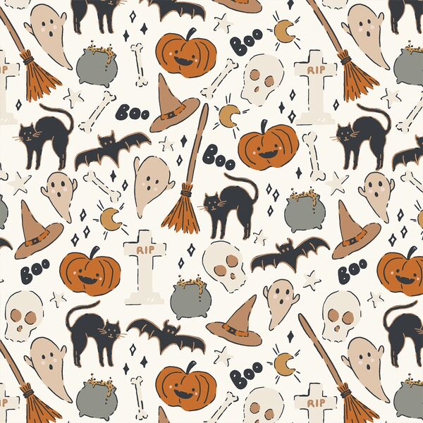 Haunted in Ghostly Cream