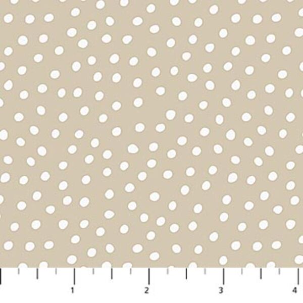 Dots in Taupe