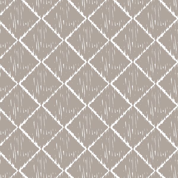 Ikat in Taupe