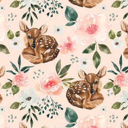 Deer in Light Pink