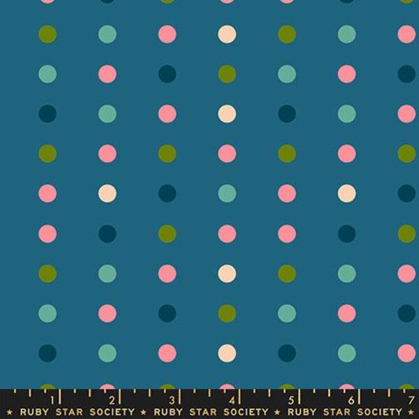 Swatch Dots in Teal
