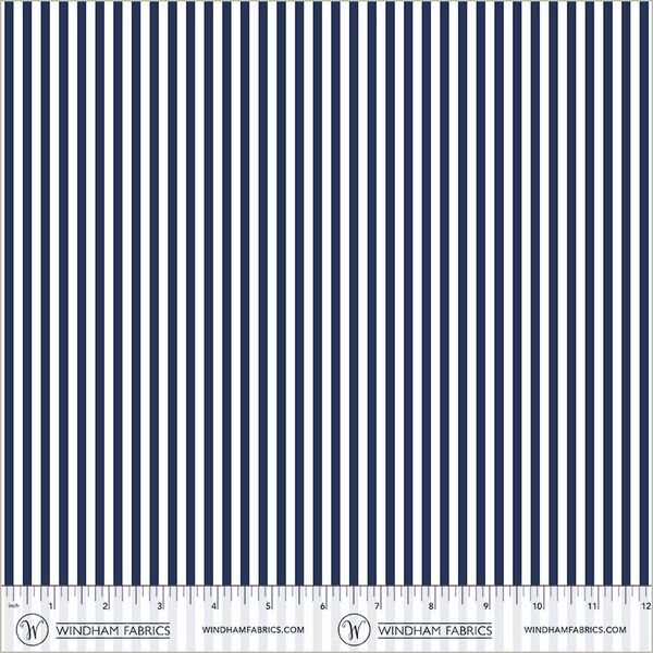 Narrow Stripe in Navy