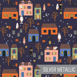 Night in Navy Metallic