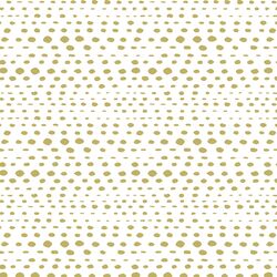 Little Skipping Stones in Brass on White