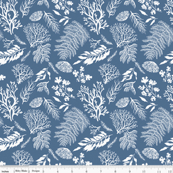 Water Plants in Blue