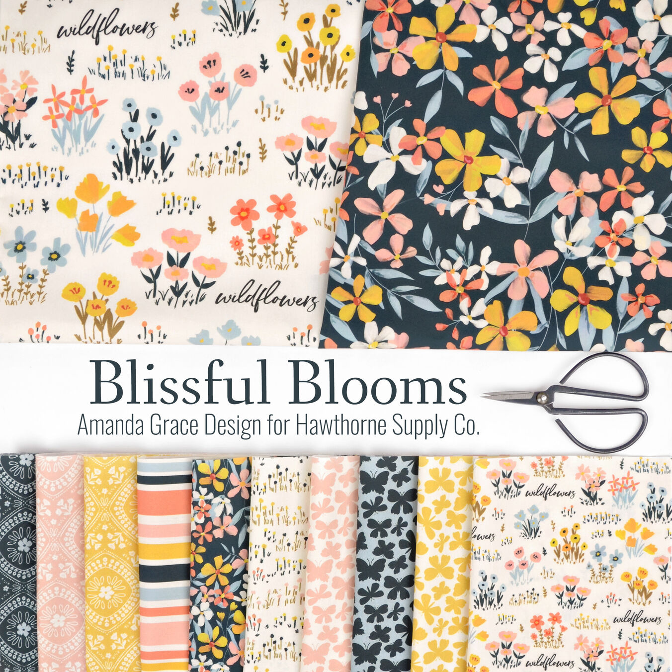 Blissful Blooms Poster Image