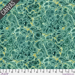 Teal Marble Canvas in Teal