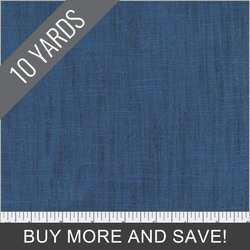 Handloom in Blue Velvet - 10 Yard Bolt