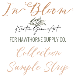 In Bloom Sample Strip