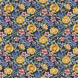Mountain Spring in Navy Blue