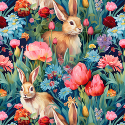 Jardin Bunny in Spring