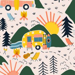 Large Camping Adventures in Outdoors