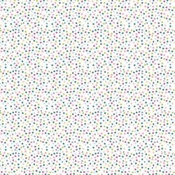 Tiny Tossed Dot in Neon