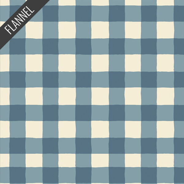 Plaid of My Dreams Flannel in Sky