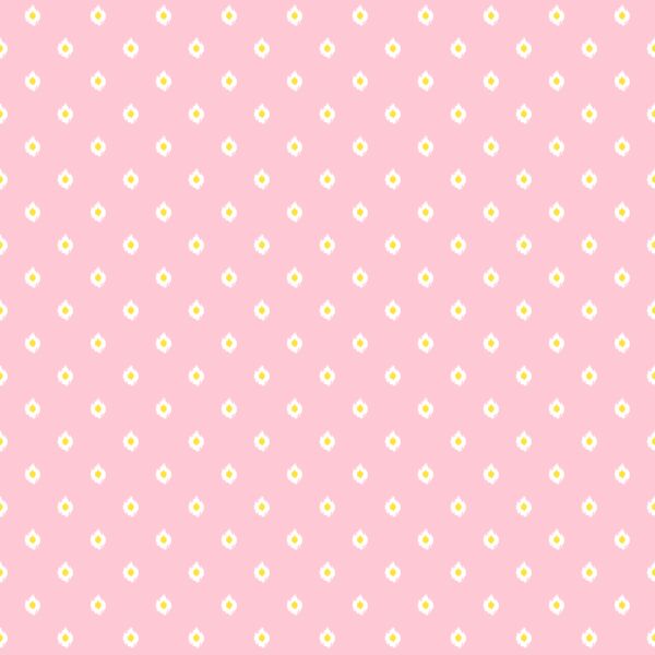 Tiny Ikat in Pale Hibiscus
