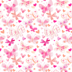 Lovely Butterflies in Valentine