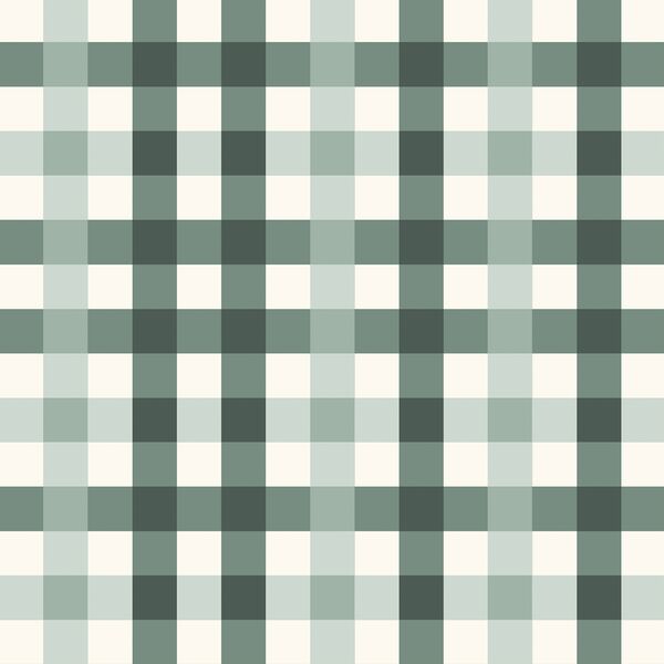 Large Woodland Gingham in Forest