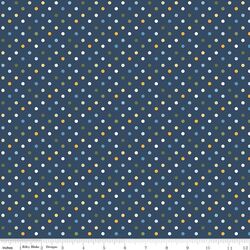Dots in Navy