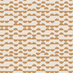Pebbles in Tawny on Cream
