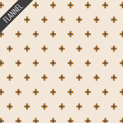 Affinity Shine Flannel in Creme