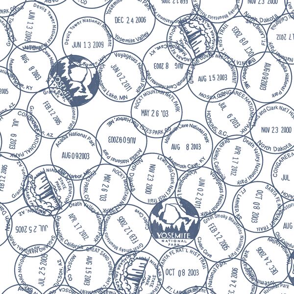 Stamps in Midnight