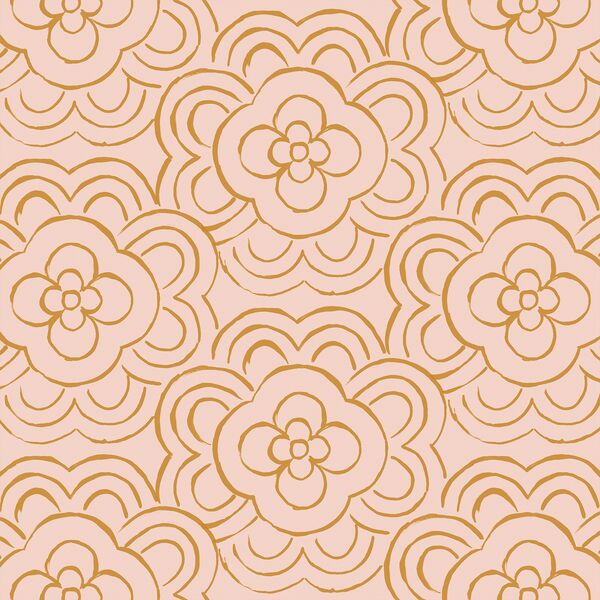 Flower Deco Tile in Daydream