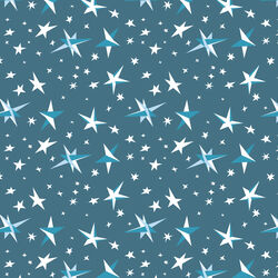 Starry Night in Dark Sky