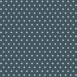Polka Dots in Midnight Blue