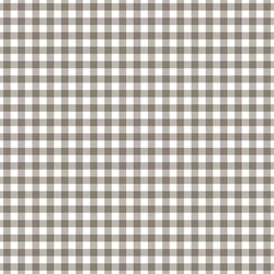 Western Gingham in Saddle