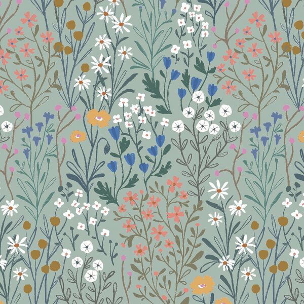 Bitty Floral in Vine