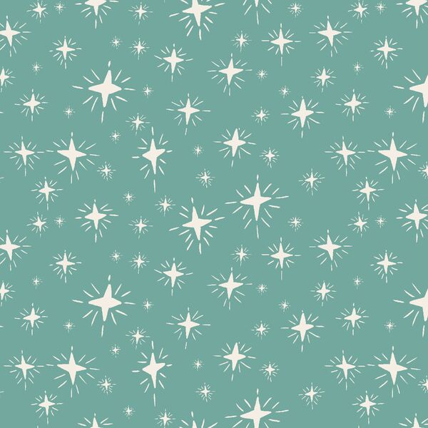 Sparkle Stars in Mint Green