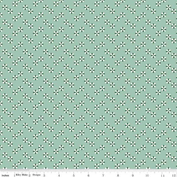 Flower Sprinkle in Mint