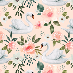 Swan in Light Pink