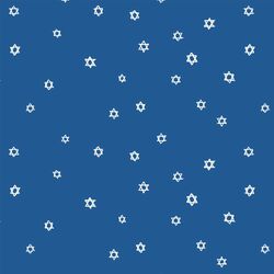 Star of David in Sapphire